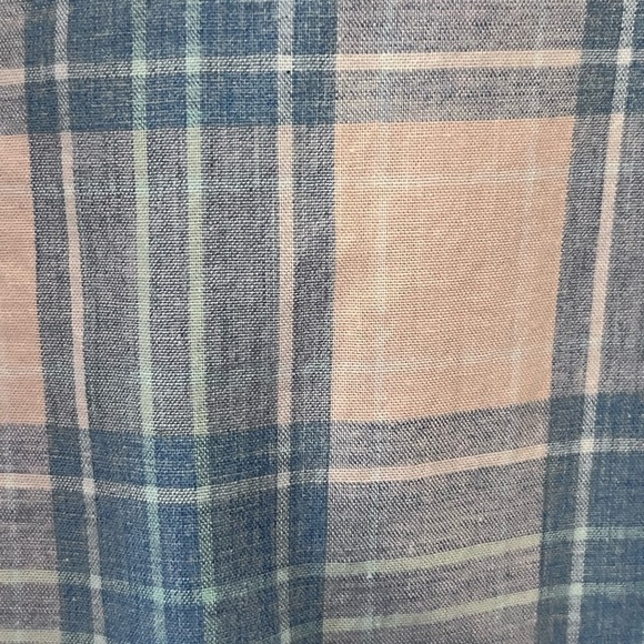 Vineyard Vines Murray Shirt Men's XL Slim Fit Blue Pink Plaid Button Up Preppy - Picture 3 of 5